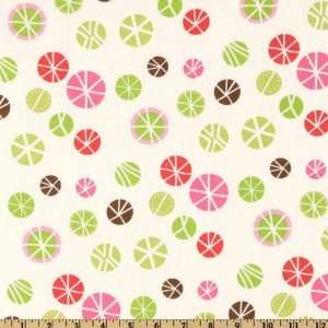   Flannel Candy White/Pink Fabric By The Yard: Arts, Crafts & Sewing