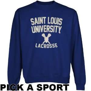  Saint Louis Billikens Legacy Crew Neck Fleece Sweatshirt 