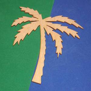 PALM TREES Unfinished Wood Shapes Cut Outs HPT5114  