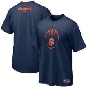   Nike Syracuse Orange Navy Blue Team Issue T shirt