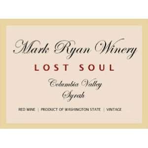  2009 Mark Ryan Lost Soul Syrah 750ml Grocery & Gourmet 