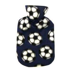  Soccer Fleece Hot Water Bottle Cover   COVER ONLY Health 