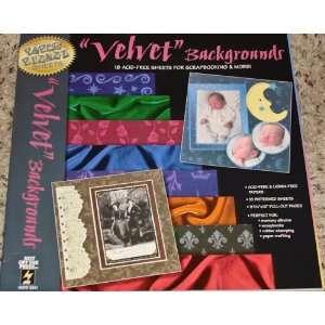  Paper Pizazz Velvet Backgrounds: Arts, Crafts & Sewing