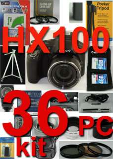 NEW SONY HX100 36 Piece Pro Kit W/ 5 Years Warranty +++ 027242808782 