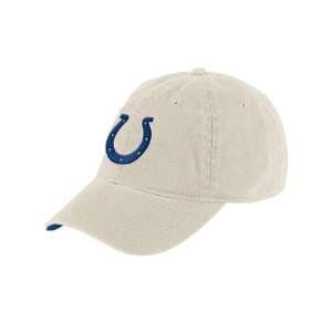 Mens Indianapolis Colts Basic Logo Stone Slouch Flex Fit Hat:  