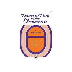  Learn to Play in the Orchestra   Book 1   Violin Musical 
