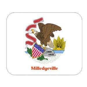  US State Flag   Milledgeville, Illinois (IL) Mouse Pad 