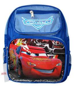 Disney Cars Backpack Lightning McQueen kids book bag #2  