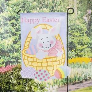 Mini Easter Yard Flag With Stake   Party Decorations & Flags & Bunting