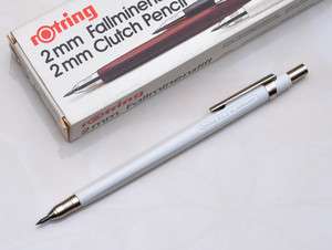 ROTRING PS 2 WHITE 2.0MM DRAFTING MECHANICAL PENCIL  