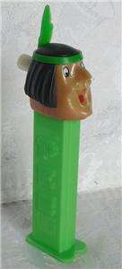 Indian Brave, Merry Music Maker Pez, 4,966,305, NEVER USED  
