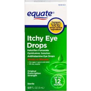  Equate Itchy Eye Drops Compare to Zyrtec Itchy Eye Health 