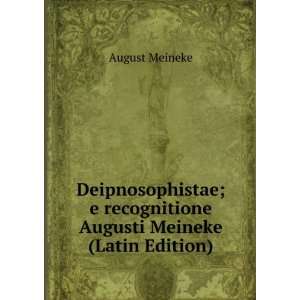   recognitione Augusti Meineke (Latin Edition) August Meineke Books