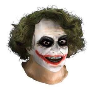  JOKER LATEX MASK WITH HAIR Toys & Games