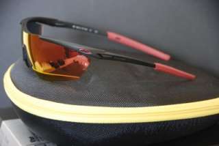 NEW Smith Vxe Interlock Sunglasses Matte Black w/Red Mirror Lens 
