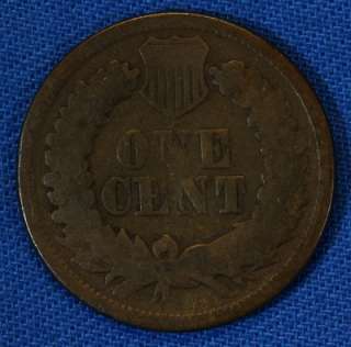 1877 P Indian Head Small One Cent 1c Penny Coin   Philadelphia   KEY 
