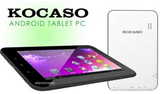 New KOCASO 760 Capacitive ANDROID 4.0 OS 7 Touch Tablet PC 1.2GHZ 4GB 
