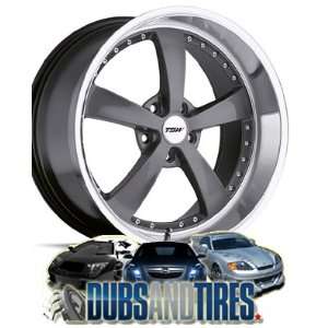  19 Inch 19x9.5 TSW wheels STRIP Gunmetal wheels rims 