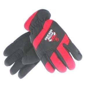 Chicago Bulls Nylon Thinsulate Gloves   Size S/M 