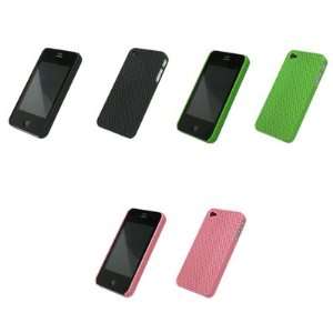  3 Pack of Rubberized Air Matrix Snap On Hard Cover Cases 