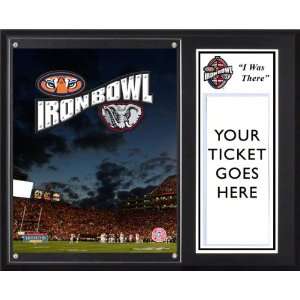  2011 Iron Bowl Sublimated 12x15 Plaque  Details Alabama 