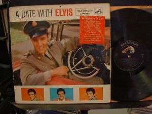 ELVIS PRESLEY A Date With Elvis LP LPM 2011 mono  