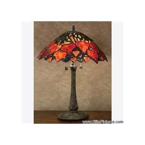 Maple Leaf Tiffany Table Lamp: Home Improvement