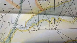 Maine Massachusetts Cape Cod Long Island Map 1880  