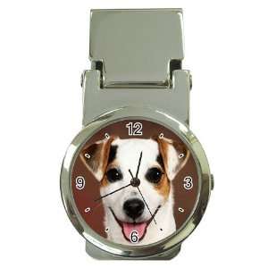  Jack Russell Puppy Dog 6 Money Clip Watch U0704 