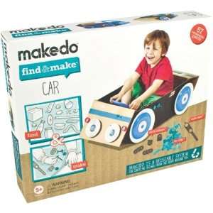  Makedo Find And Make Car Kit   57 Pieces: Toys & Games