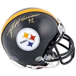  Steelers James Harrison Signed Mini Helmet