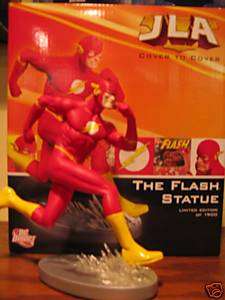 DC DIRECT JLA COVER TO COVER FLASH STATUE  
