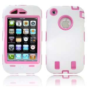  Hard Case w/ Soft Skin Rubber Silicone Cover For iPhone 3G 