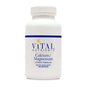  Calcium Mag (Citrate) 80 mg 100 caps (Vital Nutr.) Health 