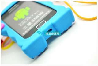 NEW Model Blue / Pink 3D Stitch Silicone Cover Case for Samsung Galaxy 