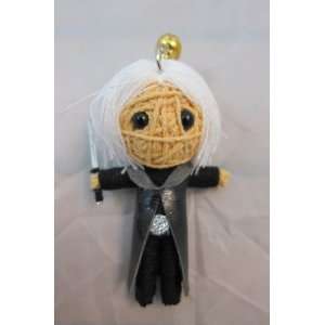 Lucius Malfoy from Harry Potter Voodoo String Doll Keychain