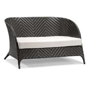  Outdor Weave 2 Seat Lounge Loveseat Chair