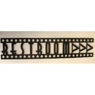  Exit Sign Home Theater Decor Metal Wall Art: Home 