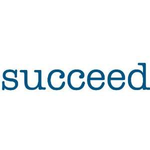  succeed Giant Word Wall Sticker: Home & Kitchen