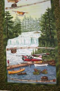 SPORT FISHING FLOAT PLANE for FLY IN FISHING PANEL  