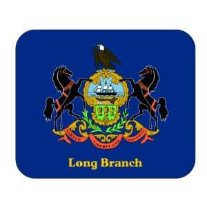  US State Flag   Long Branch, Pennsylvania (PA) Mouse Pad 