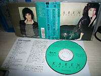 KAREN CARPENTER S/T 1996 JAPAN CD OBI 2500yen 1ST PRESS  