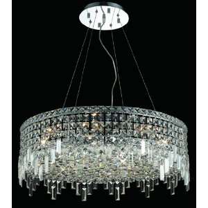  Elegant Lighting 2031D28C/SS chandelier: Home Improvement