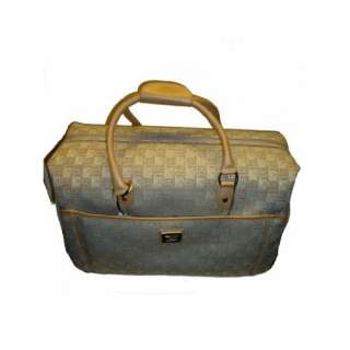  LIZ CLAIBORNE CARRY ON VALERIE LUGGAGE (CHAMPAGNE/GOLD 