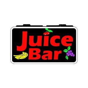 Juice Bar Backlit Sign 13 x 24