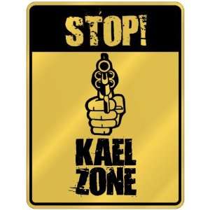  New  Stop  Kael Zone  Parking Sign Name Kitchen 