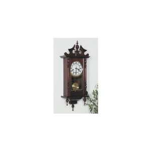 New Kassel 15 Day Wall Clock Beautifully Crafted Wood Glass Front 