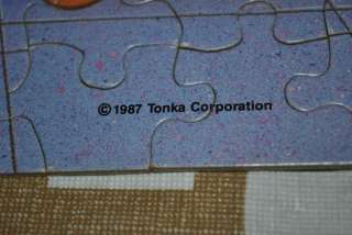 Pound Puppies Vintage 1987 Jigsaw Puzzle Golden COMP  