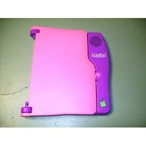  Leap Pad Learning System   Pink & Purple unit   includes 2 books 