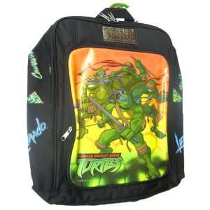    Teenage Mutant Ninja Turtles Large Black School Backpack Baby